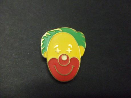 Clown grappenmaker emaille pin